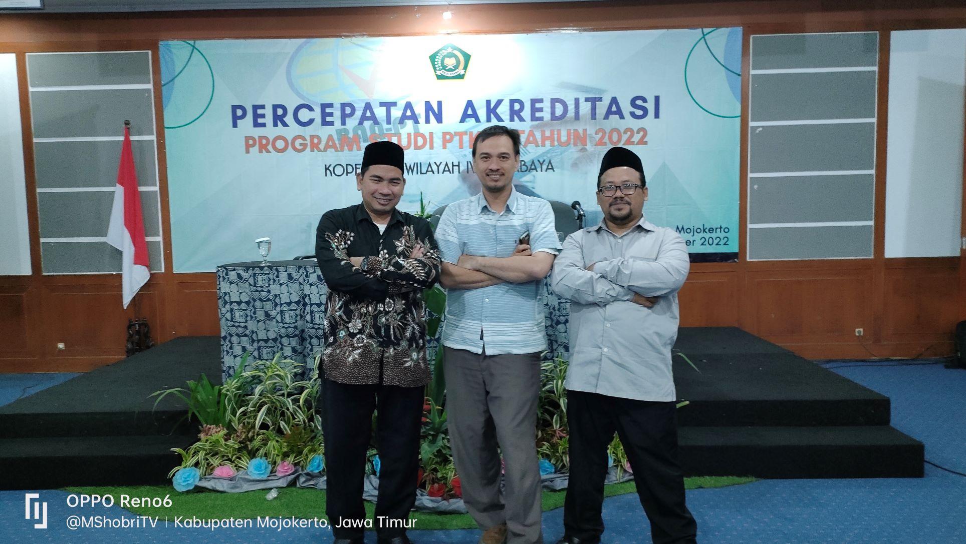 DUA KAPRODI STAIHA MENGIKUTI WORKSHOP PERCEPATAN AKREDITASI PROGRAM STUDI PTKIS